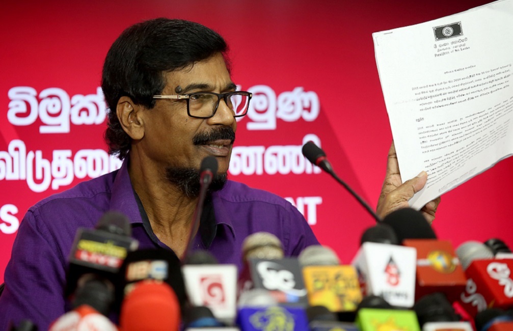 රට බේරගන්න ආපු ජනාධිපති කොමිෂන් දාලා හොරු බේරගන්නවා - ටිල්වින් සිල්වා