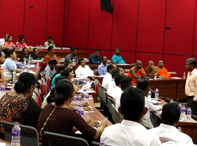 අධ්‍යාපන ප්‍රතිසංස්කරණ පිළිබඳව සිංහල මාධ්‍ය පාසල්වල විදුහල්පතිවරුන්ට පුහුණු වැඩමුළුවක් 