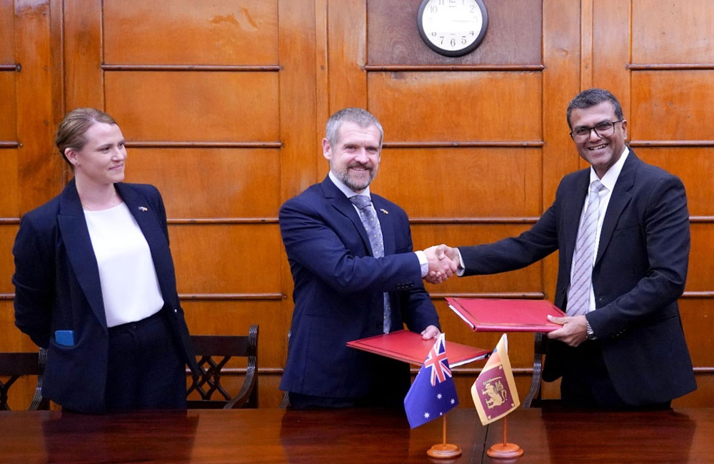 ඕස්ට්‍රේලියාවෙන් ශ්‍රී ලංකාවට ඩොලර් මිලියන 39ක ණය සහනයක්