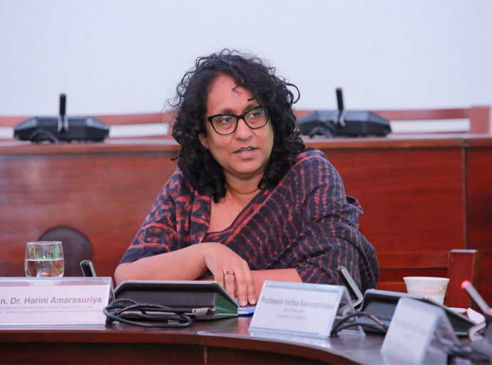 යෝජිත නව අධ්යාපන ප්රතිසංස්කරණ ගැන හරිනි කතා කළ අලුත්ම පිරිස