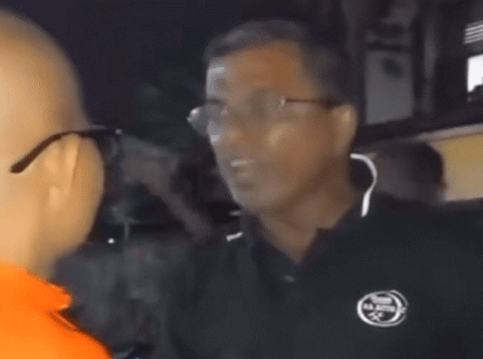 මෙහෙණින් වහන්සේ නමකට බැන තර්ජනය කළ පුද්ගලයින් දෙදෙනා අත්අඩංගුවට