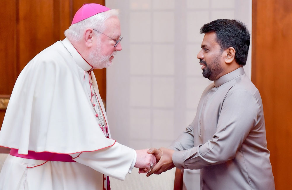 ආර්ථික ස්ථාවරත්වය සහ ජාතික සමගිය වෙනුවෙන් රජය ගන්නා උත්සාහය වතිකානුවේ පැසසුමට