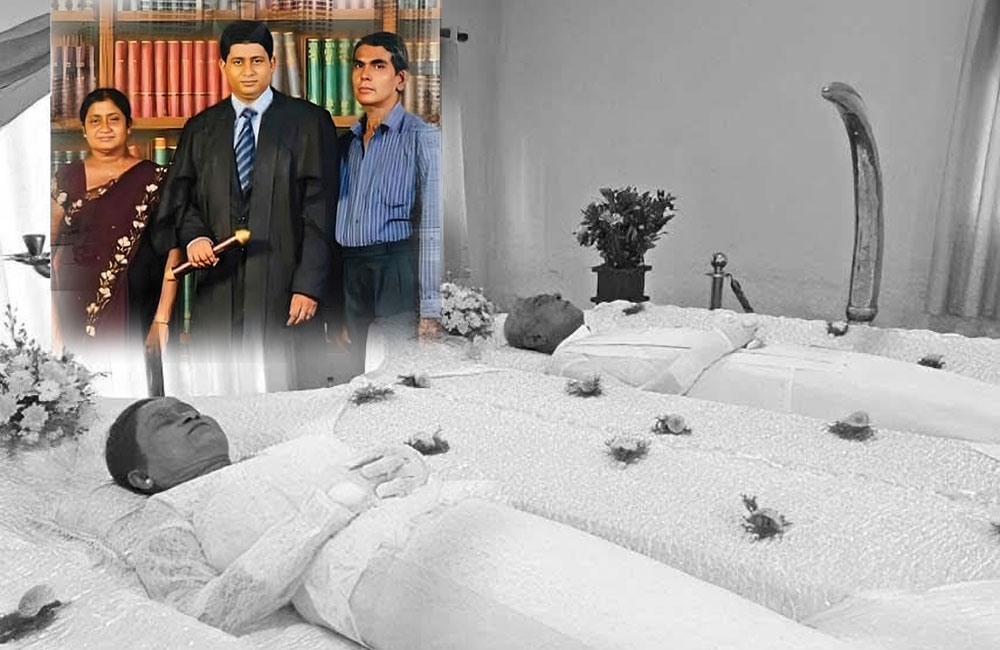 ජාතික රූප­වා­හි­නියේ දුෂා­න්තගේ මවත් පියාත් එකම දිනෙක අව­සන් ගමන් යති