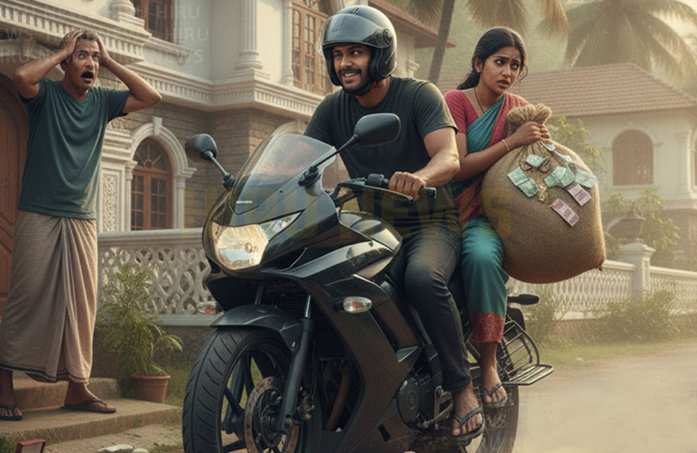 හොරකමේ ඇවිත් බඩුත් එක්ක මෙහෙකාරියත් අරන් පනී