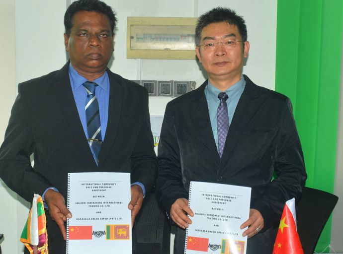 කසාගල සමූහ ව්‍යාපාරය, චීන සමාගමක් සමග එක්ව ආනයන අපනයන වෙළෙඳාමට අත ගසයි