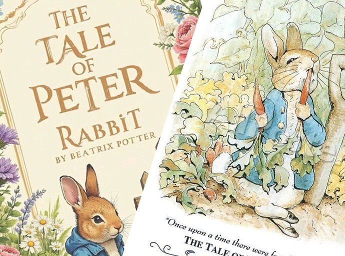 වර්ණ සිතුවම් නිසා ප්‍රතික්ෂේප වූ 'The Tale of Peter Rabbit'