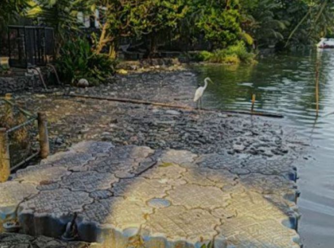 බේරේ වැව සුද්ද කරන්න රොබෝ තාක්ෂණය