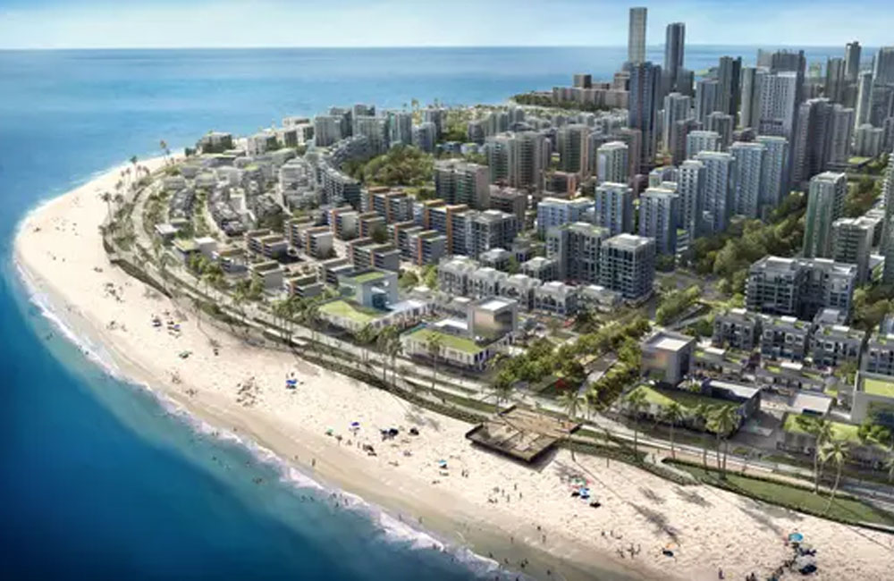 පෝට් සිටි කාර්යාල සංකීර්ණ ව්‍යාපෘතිය ; ආර්ථික පුනර්ජීවනය පෙන්නුම් කරයි