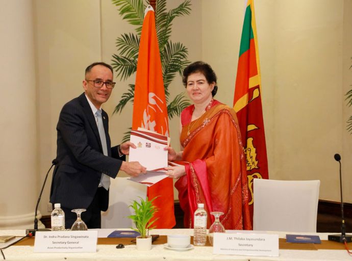 ශ්‍රී ලංකාව සඳහා ජාතික ඵලදායිතා ඉදිරි සැලැස්ම එළිදක්වයි