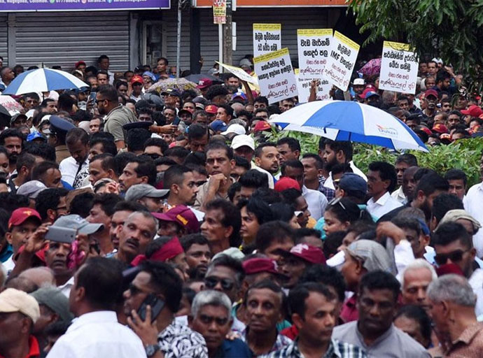 නුගේගොඩ රැලියේ වැඩිම ජන සහභාගිත්වය කළුතරින් !