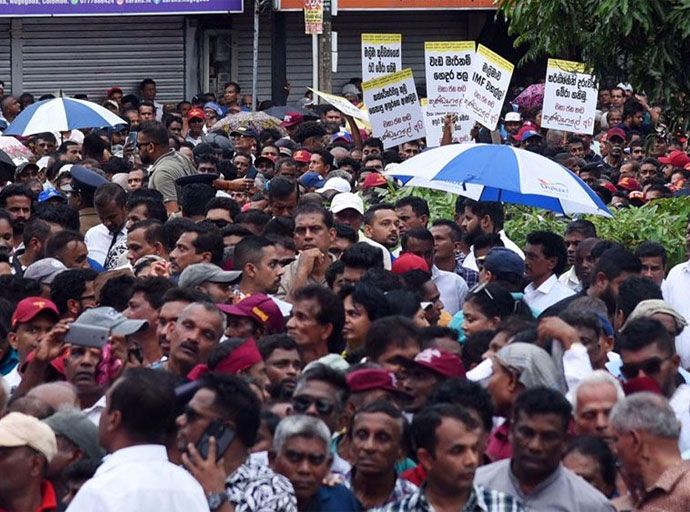 නුගේගොඩ රැලියේ වැඩිම ජන සහභාගිත්වය කළුතරින් !