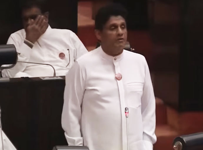 ජල සම්පාදන මණ්ඩලයේ සිටි මෑන් පවර් සේවකයන් ස්ථිර කරන්න - සජිත් රජයෙන් ඉල්ලයි
