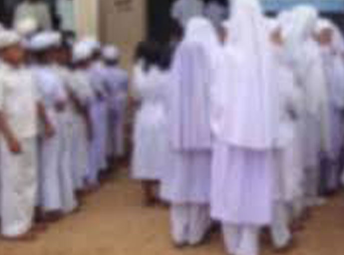 මුස්ලිම් පාසල් ආරම්භය ගැන විශේෂ නිවේදනයක්