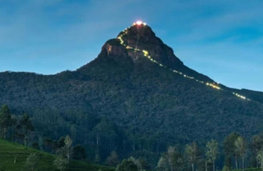 ශ්‍රී පාදස්ථානයට කිසිදු හානියක් නෑ - ශ්‍රි පාදස්ථානාධිපති නාහිමි