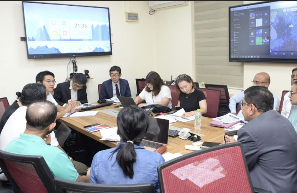 ජපානයේ හදිසි ආපදා කළමනාකරණය පිළිබඳ විශේෂඥයින් කණ්ඩායමක් දිවයිනට