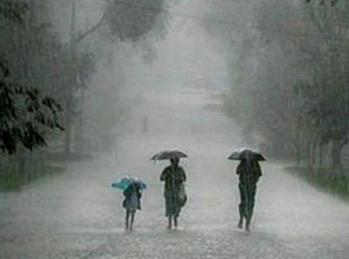 ගතවූ පැය 24 තුළ වැඩිම වැස්ස කිලිනොච්චියෙන්