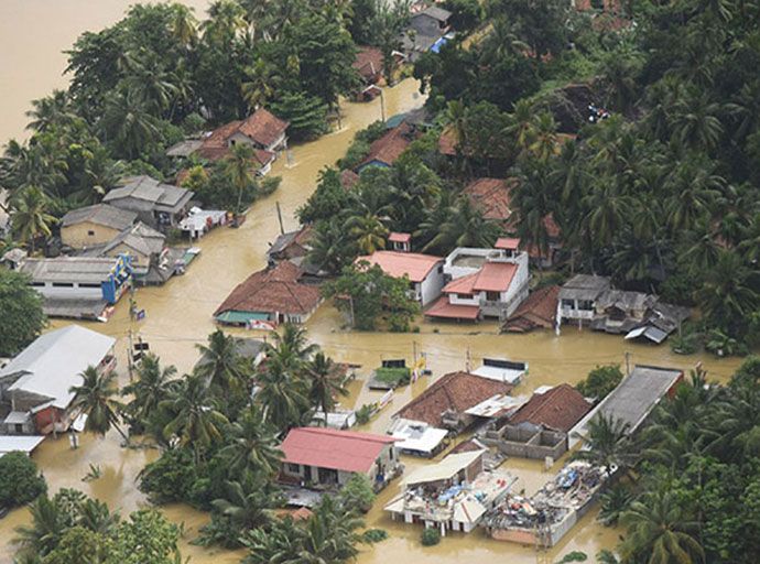 ආපදාවෙන් විපතට පත් පවුල් සංඛ්‍යාව ලක්ෂ 2 ඉක්මවයි