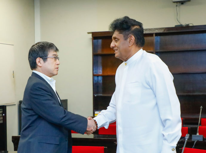 සජිත් ජපාන රජයෙන් සහාය ඉල්ලයි