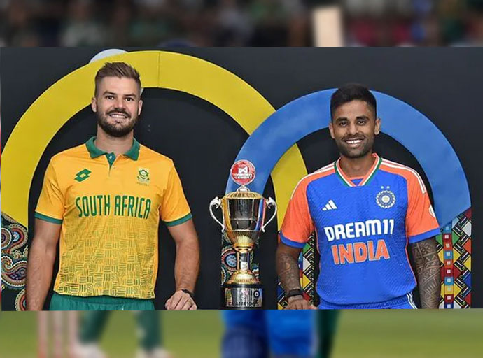 දකුණු අප්‍රිකා - ඉන්දීය පළමු T20 තරගය අද