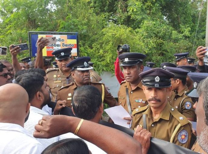 යාපනය තිස්ස විහාරය ඉදිරිපිට විරෝධතාවයේ නවතම තත්ත්වය