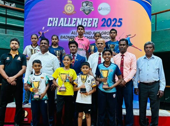 චැලෙන්ජර් - 2025 සමස්ත ලංකා වයස් කාණ්ඩ බැඩ්මින්ටන් තරගාවලිය