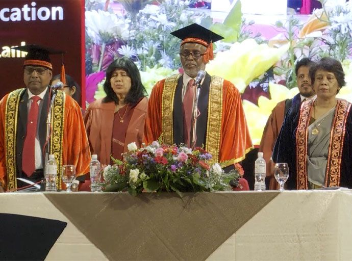 ශ්‍රී ලංකා විවෘත විශ්වවිද්‍යාලයේ 38 වන උපාධි ප්‍රදානෝත්සවය උත්කර්ෂවත් අයුරින් පැවැත්වේ