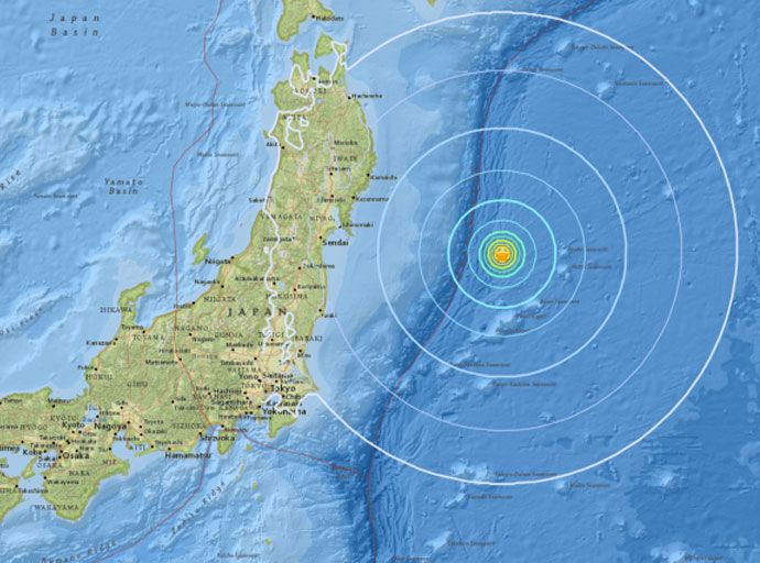 ජපානයේ භූමිකම්පාවක්
