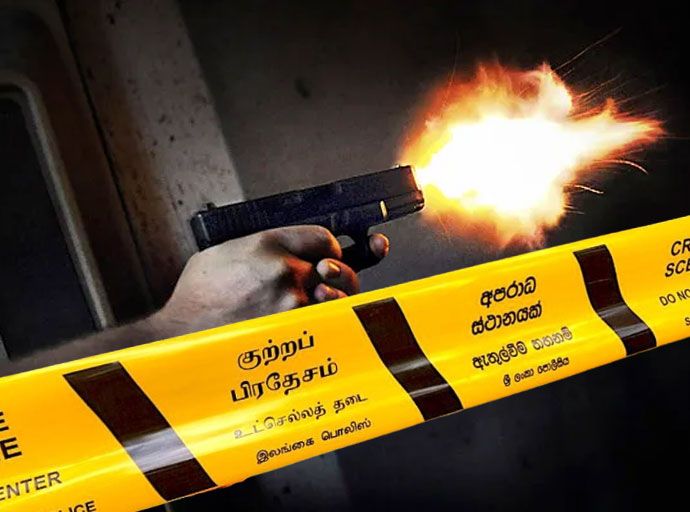 නවගමුව වෙඩි තැබීම පාතාල ගැටුමක් !