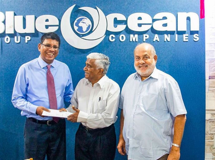 Blue Ocean සමූහය මහල් නිවාසවල හිමිකම් ඔප්පු පිරිනමයි