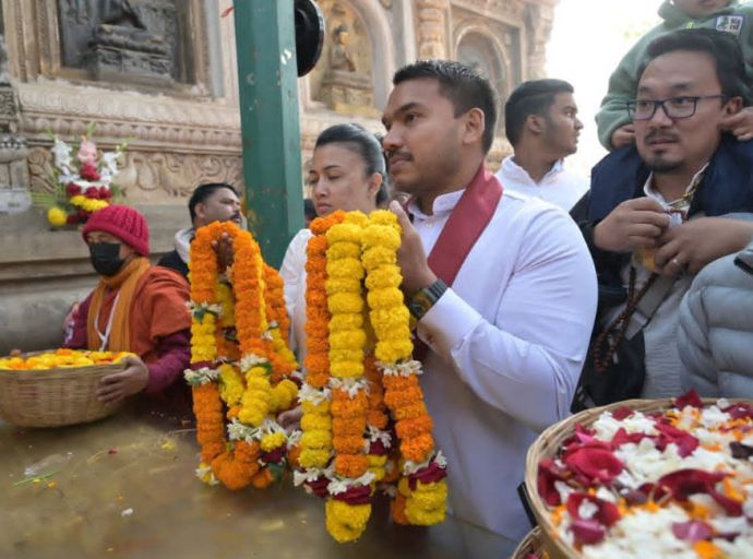 නාමල්, බුද්ධගයාවේ චාරිකාවක