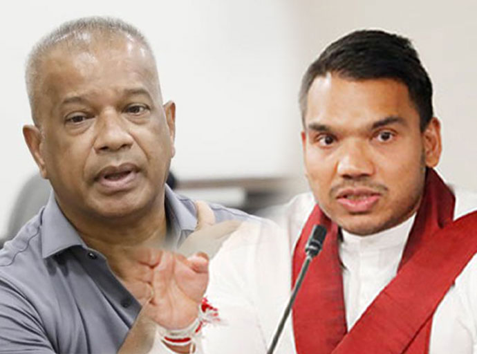 ලාල්කාන්ත ආගමික ද්වේෂය පතුරවනවා- නාමල් රාජපක්ෂ