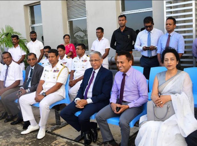 හම්බන්තොට දිස්ත්‍රික් මහ රෝහලේ හෘද කැතීටකරණ ඒකක ගොඩනැගිල්ල සඳහා මුල්ගල තියයි