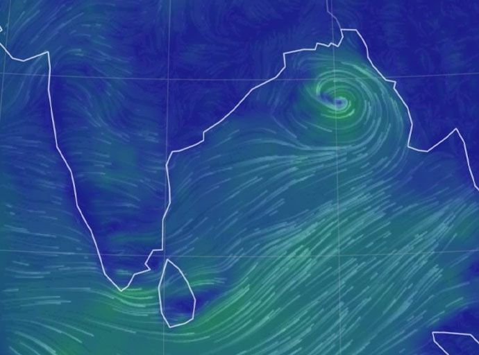 ඉදිරි පැය 24 තුළ දිවයිනේ කාලගුණය