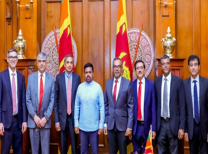 දිට්වා සුළි කුණාටුවෙන් සිදු වූ හානිය තක්සේරු කිරීම සඳහා මෙරටට පැමිණි ජාත්‍යන්තර මූල්‍ය අරමුදලේ නියෝජිතයෝ ජනපති හමු වෙති