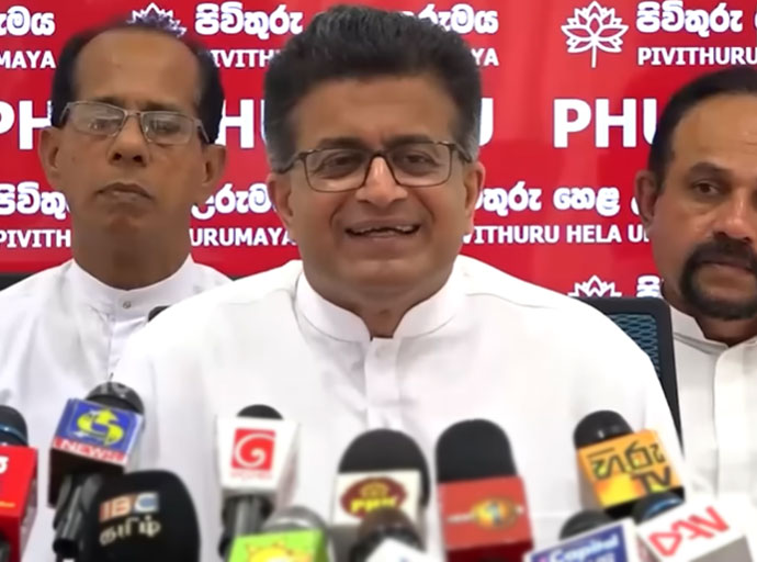 ආණ්ඩුවේ ඡන්ද පදනම 25%ක් පහත වැටිලා - උදය ගම්මන්පිල
