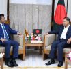 බංග්ලාදේශ නව අග්‍රාමාත්‍යවරයා සහ සෞඛ්‍ය හා ජනමාධ්‍ය අමාත්‍යවරයා අතර විශේෂ හමුවක්