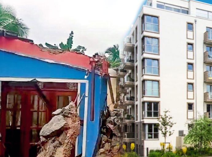 දිට්වා නිසා විනාශ වූ ගෙවල් වෙනුවට කඳුකරයට මහල් නිවාස