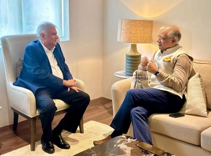 රනිල් සහ ඉන්දීය මහ කොමසාරිස් අතර හමුවක්