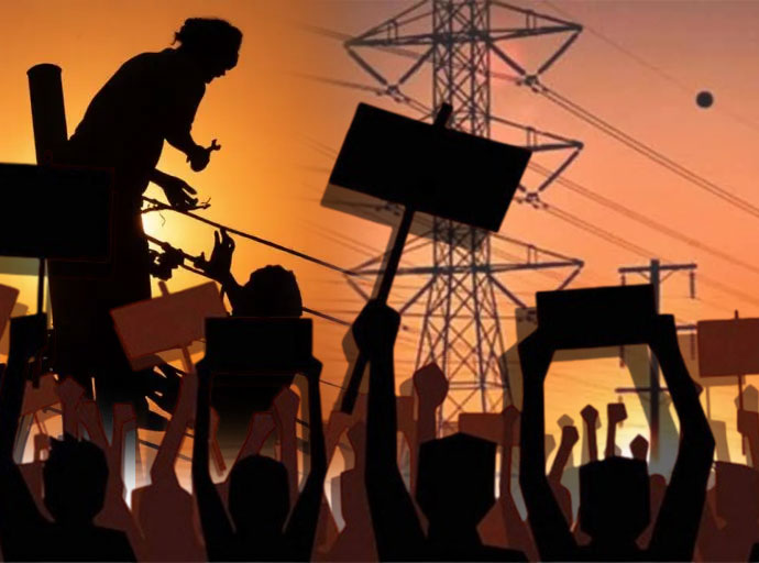 හෙට විදුලිය කැපෙයිද? ලංවිම වෘත්තීය සමිති හදිසි වැඩ වර්ජනයක