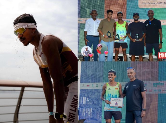 ප්‍රංශයේ පැවත්වෙන 2026 වසරේ ලෝක ශූරතා IRON MAN 70.3 තුන්ප්‍රයාම තරගාවලිය සඳහා කලන විජේවික්‍රම සුදුසුකම් ලබයි