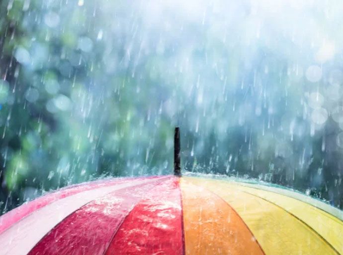 ප්‍රදේශ කිහිපයකට අද තද වැසි