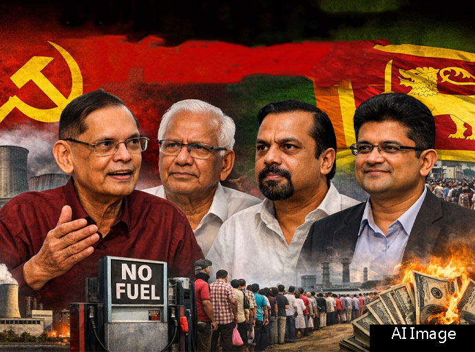 වම දකුණ එකතු වන පෙර මග ලකුණු - රනිල් කොලම