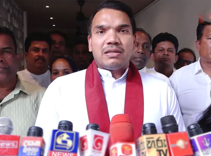 ගල් අඟුරු  වංචාව පිටිපස්සෙ අනුර ජනාධිපතිවරයා ඉන්නවා - නාමල් රාජපක්ෂ