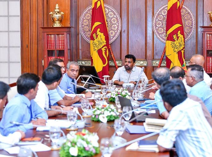 ජනපති, ජල කළමනාකරණය පිළිබඳ විශේෂ සාකච්ඡාවක් කැඳවයි