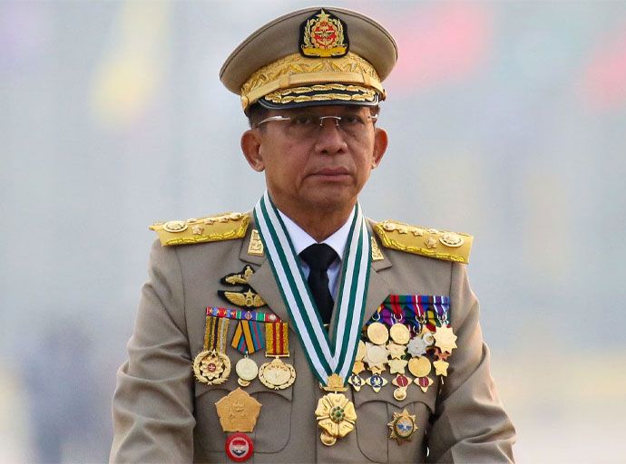 මියන්මාරයේ නව ජනාධිපති ලෙස හමුදා නායක ජෙනරාල් මින් අන්ග් හ්ලියැං තේරී පත්වෙයි