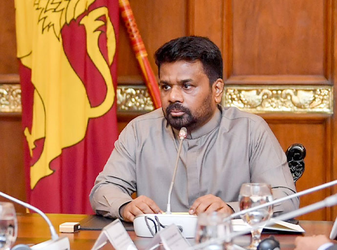 ශ්‍රී ලංකාව වෙනුවෙන් පත්ව සිටින අරාබි තානාපතිවරු සහ ජනපති අතර හමුවක්