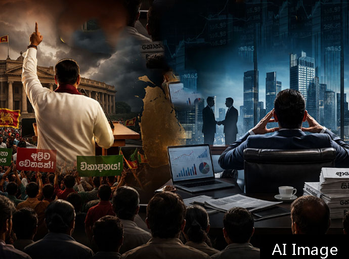 ලංකාව පාලනය කරන්නේ දේශපාලකයෝ ද, ව්‍යාපාරිකයෝ ද...? - Ideas front වීඩියෝවක්