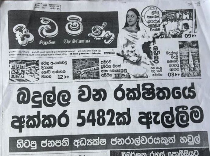 නිවැරදි කිරීමේ අයිතිය සහ සිළුමිණ