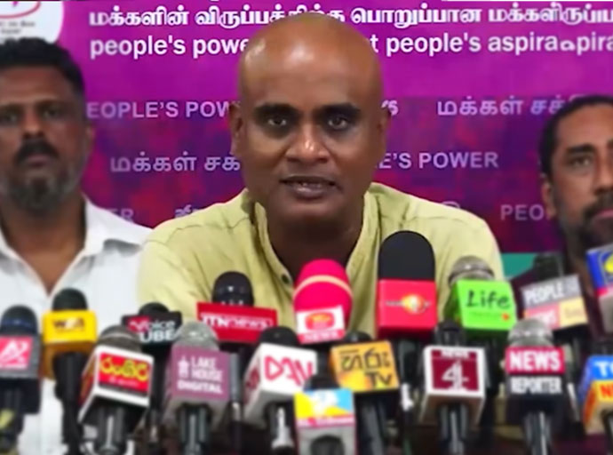 දීපචෙල්වන්ගේ කෘති රඳවා තබාගැනීම ප්‍රකාශනයේ අයිතියට එල්ල කළ තර්ජනයක් - විදර්ශන කන්නංගර