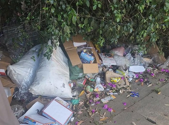 නුවරඑළිය නගර මැද සහ නගරය අවට කසල විමානයක් කළ කොවුල් වසන්තය